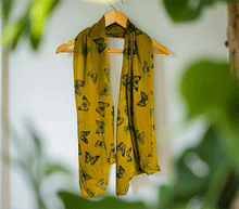 Naložite sliko v pregledovalnik galerije, ženski šal poletni šali modni sal metulj sali prehodni sal metulji bombaž bombaz svila ženski šali moda udoben šal mehek sal jesenski šal ženski šal ugodni šali