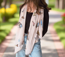 Naložite sliko v pregledovalnik galerije, ženski šal poletni šali modni sal metulj sali prehodni sal metulji bombaž bombaz svila ženski šali moda udoben šal mehek sal jesenski šal ženski šal ugodni šali