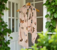 Naložite sliko v pregledovalnik galerije, ženski šal poletni šali modni sal metulj sali prehodni sal metulji bombaž bombaz svila ženski šali moda udoben šal mehek sal jesenski šal ženski šal ugodni šali