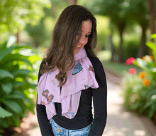 Naložite sliko v pregledovalnik galerije, ženski šal poletni šali modni sal metulj sali prehodni sal metulji bombaž bombaz svila ženski šali moda udoben šal mehek sal jesenski šal ženski šal ugodni šali