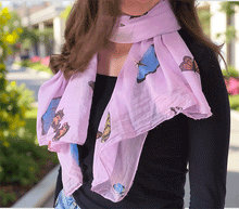 Naložite sliko v pregledovalnik galerije, ženski šal poletni šali modni sal metulj sali prehodni sal metulji bombaž bombaz svila ženski šali moda udoben šal mehek sal jesenski šal ženski šal ugodni šali