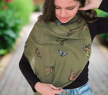 Naložite sliko v pregledovalnik galerije, ženski šal poletni šali modni sal metulj sali prehodni sal metulji bombaž bombaz svila ženski šali moda udoben šal mehek sal jesenski šal ženski šal ugodni šali