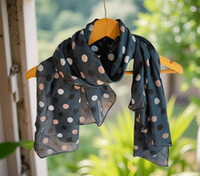 Naložite sliko v pregledovalnik galerije, ženski šal poletni šali pike modni sal rože sali prehodni sal pikice bombaž bombaz svila ženski šali moda udoben šal mehek sal jesenski šal ženski šal