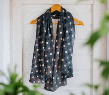 Naložite sliko v pregledovalnik galerije, ženski šal poletni šali pike modni sal rože sali prehodni sal pikice bombaž bombaz svila ženski šali moda udoben šal mehek sal jesenski šal ženski šal