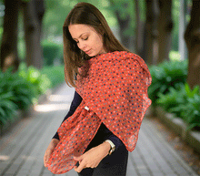 Naložite sliko v pregledovalnik galerije, ženski šal poletni šali pike modni sal rože sali prehodni sal pikice bombaž bombaz svila ženski šali moda udoben šal mehek sal jesenski šal ženski šal