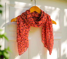 Naložite sliko v pregledovalnik galerije, ženski šal poletni šali pike modni sal rože sali prehodni sal pikice bombaž bombaz svila ženski šali moda udoben šal mehek sal jesenski šal ženski šal