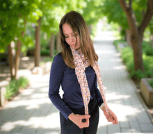 Naložite sliko v pregledovalnik galerije, ženski šal poletni šali pike modni sal rože sali prehodni sal pikice bombaž bombaz svila ženski šali moda udoben šal mehek sal jesenski šal ženski šal