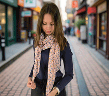 Naložite sliko v pregledovalnik galerije, ženski šal poletni šali pike modni sal rože sali prehodni sal pikice bombaž bombaz svila ženski šali moda udoben šal mehek sal jesenski šal ženski šal