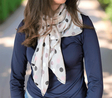 Naložite sliko v pregledovalnik galerije, ženski šal poletni šali pike modni sal rože sali prehodni sal pikice bombaž bombaz svila ženski šali moda udoben šal mehek sal jesenski šal ženski šal