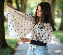 Naložite sliko v pregledovalnik galerije, ženski šal poletni šali pike modni sal rože sali prehodni sal pikice bombaž bombaz svila ženski šali moda udoben šal mehek sal jesenski šal ženski šal