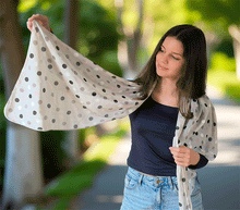 Naložite sliko v pregledovalnik galerije, ženski šal poletni šali pike modni sal rože sali prehodni sal pikice bombaž bombaz svila ženski šali moda udoben šal mehek sal jesenski šal ženski šal