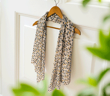 Naložite sliko v pregledovalnik galerije, ženski šal poletni šali pike modni sal rože sali prehodni sal pikice bombaž bombaz svila ženski šali moda udoben šal mehek sal jesenski šal ženski šal