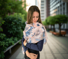 Naložite sliko v pregledovalnik galerije, ženski šal poletni šali rožice modni sal rože sali prehodni sal cvetlice bombaž bombaz svila ženski šali moda udoben šal mehek sal jesenski šal ženski šal rožice modni šal cvetlicni sal