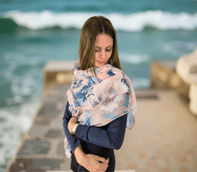 Naložite sliko v pregledovalnik galerije, ženski šal poletni šali rožice modni sal rože sali prehodni sal cvetlice bombaž bombaz svila ženski šali moda udoben šal mehek sal jesenski šal ženski šal rožice modni šal cvetlicni sal