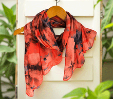 Naložite sliko v pregledovalnik galerije, ženski šal poletni šali rožice modni sal rože sali prehodni sal cvetlice bombaž bombaz svila ženski šali moda udoben šal mehek sal jesenski šal ženski šal rožice modni šal