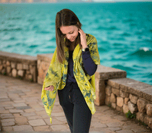 Naložite sliko v pregledovalnik galerije, ženski šal poletni šali rožice modni sal rože sali prehodni sal cvetlice bombaž bombaz svila ženski šali moda udoben šal mehek sal jesenski šal ženski šal rožice modni šal