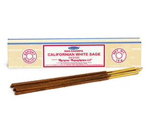 Naložite sliko v pregledovalnik galerije, Californian White Sage zajbelj sage-Disece palcke Satya beli zajbelj white sage kadilo zajbelj

