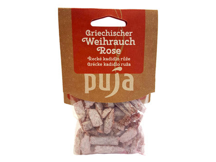 Kadilo grska vrtrnica smola greek rose kadilna smola Puja joga disave za dom sprostitev
