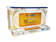 Naložite sliko v pregledovalnik galerije, Natural Jasmine Satya jasmin disece palcke satye sai baba disave za cakre sadhana kadila
