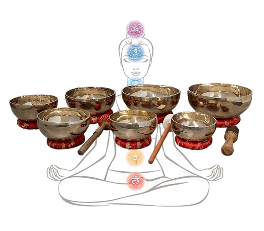7 set tibetanskih pojočih skled set tibetanske pojoče posode čakre set tibetanskih pojočih skled čakra zvočna kopel zvocna kopel pojoce posode pojoce sklede tibetanska pojoča posoda tibetanska pojoča skeda tibetanska pojoca skleda zvočna masaža zvočna terapija 