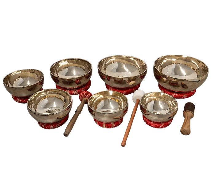 7 set tibetanskih pojočih skled set tibetanske pojoče posode čakre set tibetanskih pojočih skled čakra zvočna kopel zvocna kopel pojoce posode pojoce sklede tibetanska pojoča posoda tibetanska pojoča skeda tibetanska pojoca skleda zvočna masaža zvočna terapija 