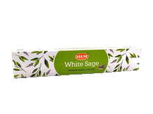Naložite sliko v pregledovalnik galerije, dišeče palčke hem white sage premium masala incense disece palcke beli žajbelj dišave disave kadio kadila hem beli žajbelj za sproscanje white sage hem

