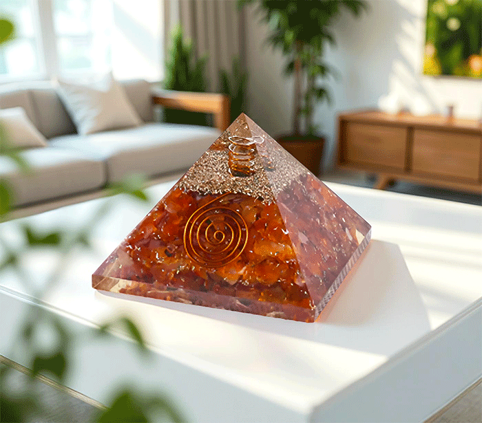 orgonit piramida zaščita zascita elektromagnetno sevanje orgonit piramida karneol spirala kristali poldragi kamni piramide piramida moč moc drevo življenja piramida drevo zivljenja orgonit elektrosmog 