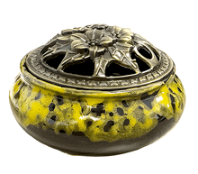 Naložite sliko v pregledovalnik galerije, podstavek za dišeče stožce stojalo za dišeče stožce stojalo za kadila podstavek za dišeče stožce iz keramike 
