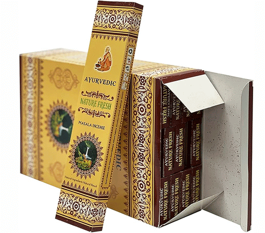 dišeče palčke ajurvedske disece palcke ajurveda kadilo kadila brez bambusa dišava za dom kadilo za dom dišeče palčke za meditacijo ayurvedic masala nature fresh naravne dišeče palčke nature fresh