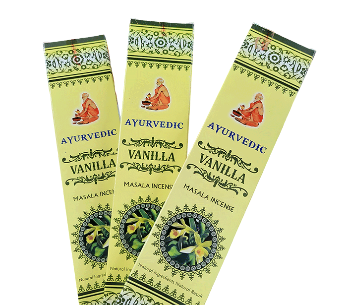 dišeče palčke disece palcke ajurveda kadilo  dišava za dom kadilo za dom dišeče palčke za meditacijo naravne dišeče palčke vanilija ayurvedic vanilla