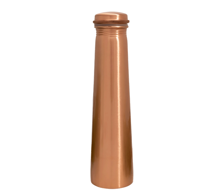 bakrena steklenica za vodo 850 ml  bakrena flaška steklenica iz bakra energetizirana voda flaška iz bakra  baker flaska kovana za vodo iz bakra 
