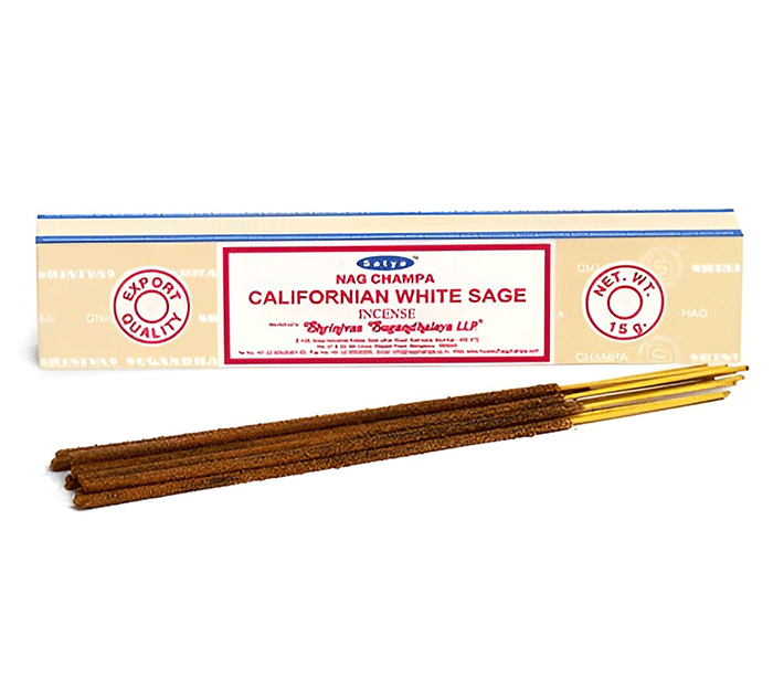 Californian White Sage satya zajbelj sage-Disece palcke Satya beli zajbelj white sage kadilo zajbelj