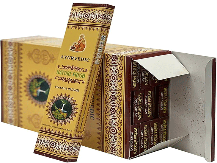 dišeče palčke ajurvedske disece palcke ajurveda kadilo kadila brez bambusa dišava za dom kadilo za dom dišeče palčke za meditacijo ayurvedic masala nature fresh naravne dišeče palčke nature fresh