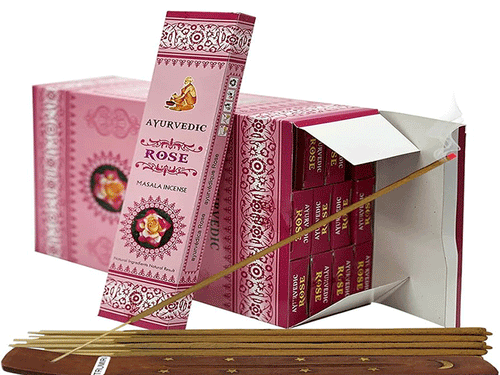 dišeče palčke ajurvedske disece palcke ajurveda kadilo kadila dišava za dom kadilo za dom dišeče palčke za meditacijo naravne dišeče palčke vonj ayurvedic masala rose vrtnica