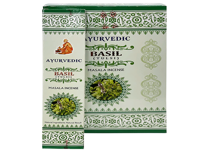dišeče palčke disece palcke ajurveda kadilo  dišava za dom kadilo za dom dišeče palčke za meditacijo naravne dišeče palčke bazilika ayurvedic basil