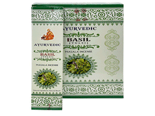 Naložite sliko v pregledovalnik galerije, dišeče palčke disece palcke ajurveda kadilo  dišava za dom kadilo za dom dišeče palčke za meditacijo naravne dišeče palčke bazilika ayurvedic basil

