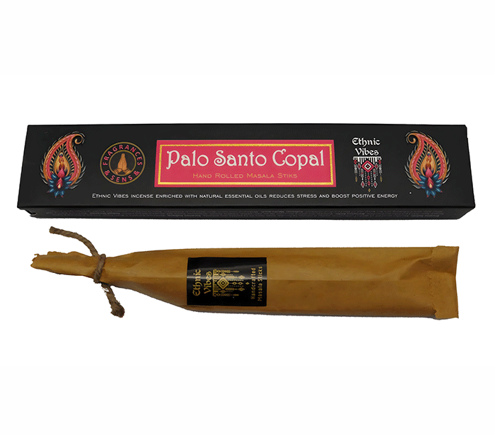 dišeče palčke sveti les copal disece palcke  ethnic vibes palo santo copal dišave kadilo dišava za dom kadilo za dom dišeče palčke za meditacijo ethnic vibes  masala sveti les copalnaravne dišeče palčke Fragrances & Sens Ethnic Vibes Palo Santo Copal