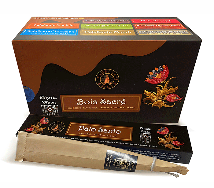 dišeče palčke sveti les disece palcke  ethnic vibes palo santo dišave kadilo dišava za dom kadilo za dom dišeče palčke za meditacijo ethnic vibes  masala sveti les naravne dišeče palčke Fragrances & Sens Ethnic Vibes Palo Santo