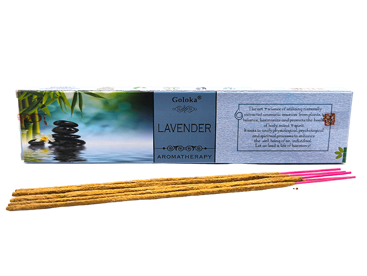 goloka lavender aromatherapy 15g disece palcke disave za dom kadila  kadilo dišeče palčke sivka