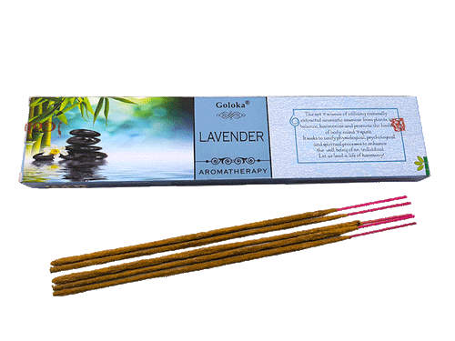 goloka lavender aromatherapy 15g disece palcke disave za dom kadila  kadilo sivka dišeče palčke sivka