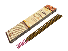 Naložite sliko v pregledovalnik galerije, dišeče palčke goloka premium chandan masala incense disece palcke chandan sandalovina dišave disave sandalovina kadio kadila sandal goloka chandan za sproscanje 
