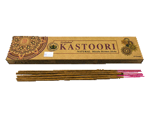 Naložite sliko v pregledovalnik galerije, Dišeče palčke goloka eko KASTOORI masala incense disece palcke dišave kadila disave kadilo goloka KASTOORI
