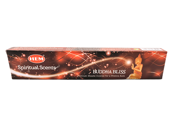 dišeče palčke Hem SPIRITUAL SCENTS Buddha Bliss 15g premium masala incense disece palcke Hem SPIRITUAL SCENTS Buddha Bliss  dišave disave sandalovina kadio kadila Hem SPIRITUAL SCENTS Buddha Bliss 15g