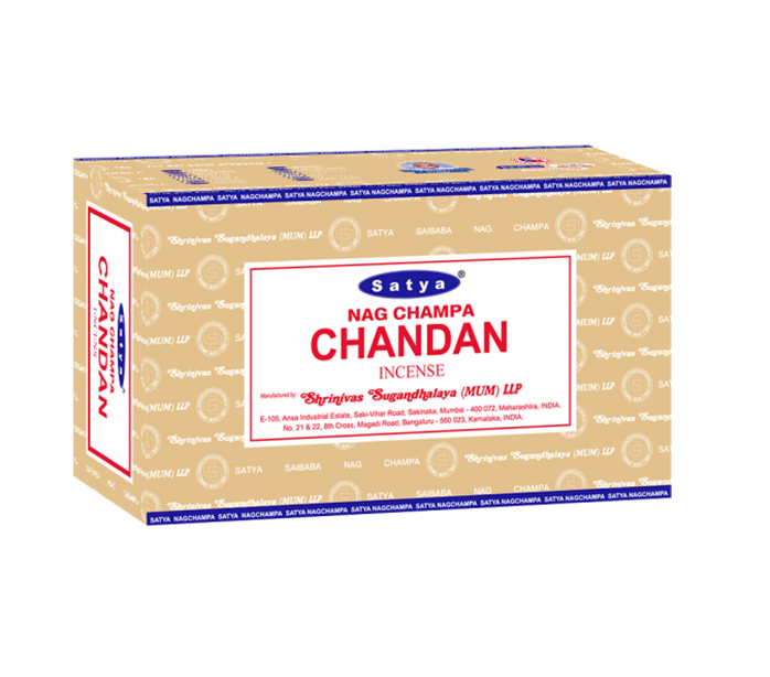 Satya Sai Baba Nag Champa Chandan dišeče palčke Sandalovina disece palcke dišave Chandan Satya disave kadila meditiranje duhovnost Sai baba Chandan sandalovina sproscanje disave za dom meditacija dišave