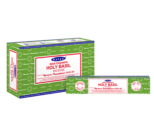 Satya Sai Baba Nag Champa Holy Basil dišeče palčke Satya sveta bazilika disece palcke tulsi dišave Satya disave kadila meditiranje duhovnost dišeče palčke Sai baba Satya Holy Basil  sproscanje disave za dom meditacija dišave