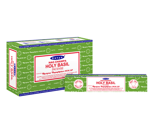 Satya Sai Baba Nag Champa Holy Basil dišeče palčke Satya sveta bazilika disece palcke tulsi dišave Satya disave kadila meditiranje duhovnost dišeče palčke Sai baba Satya Holy Basil  sproscanje disave za dom meditacija dišave