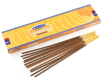 Naložite sliko v pregledovalnik galerije, dišeče palčke satya super sandal premium masala incense disece palcke satya super sandal  sandalovina dišave disave sandalovina kadio kadila satya super sandal 
