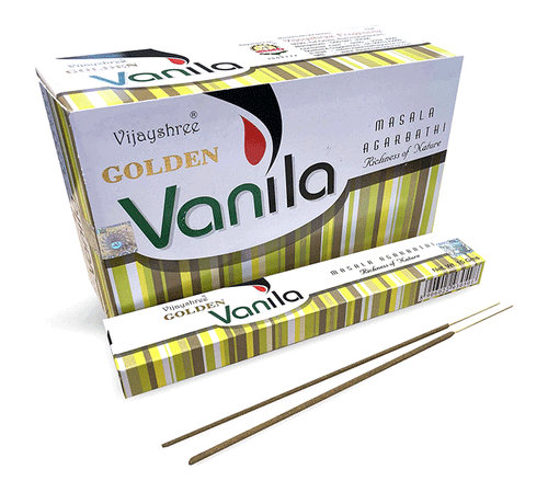 dišeče palčke Vijayshree GOLDEN Vanila dišeče palčke Vijayshree GOLDEN NAG vanilija masala disece palcke  kadilo kadila dišava za dom kadilo za dom dišeče palčke za meditacijo naravne dišeče palčke vijayshree golden Vanila  aromaterapija meditacija sprostitev masala disece palcke  kadilo kadila dišava za dom kadilo za dom dišeče palčke vanilija za meditacijo naravne dišeče palčke vijayshree golden Vanila  aromaterapija meditacija sprostitev