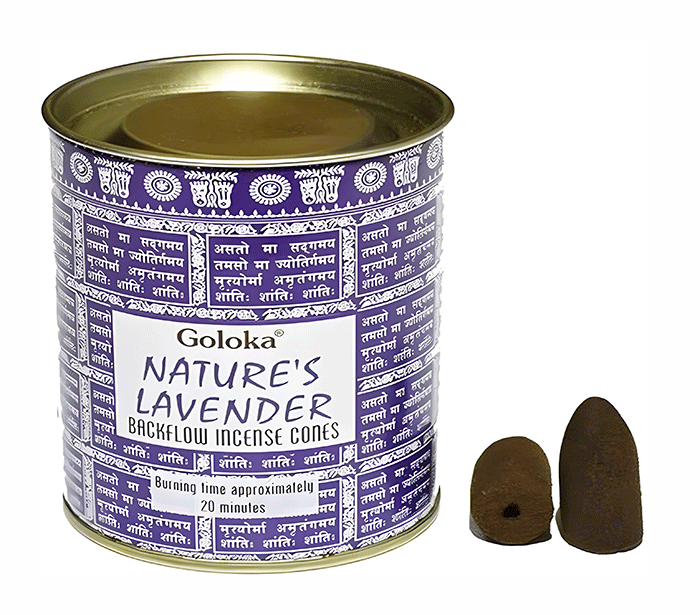 diseci stozci backflow incense cones goloka natures lavender sivka backflow diseci stozci disave darilo joga dvig energije sadhana kadila kadilo naravni dišeči stožci backflow disave dišave