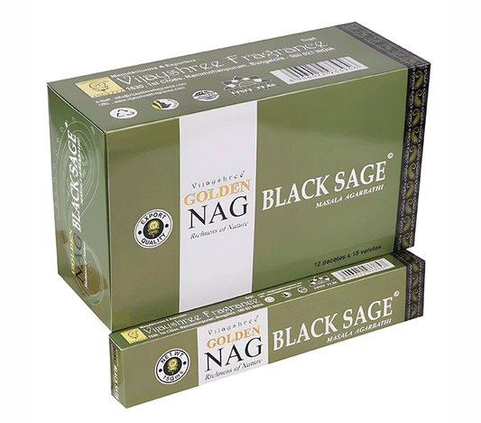 dišeče palčke GOLDEN NAG black sage  disece palcke  kadilo kadila dišava za dom kadilo za dom dišeče palčke za meditacijo naravne dišeče palčke vijayshree golden nag črni žajbelj